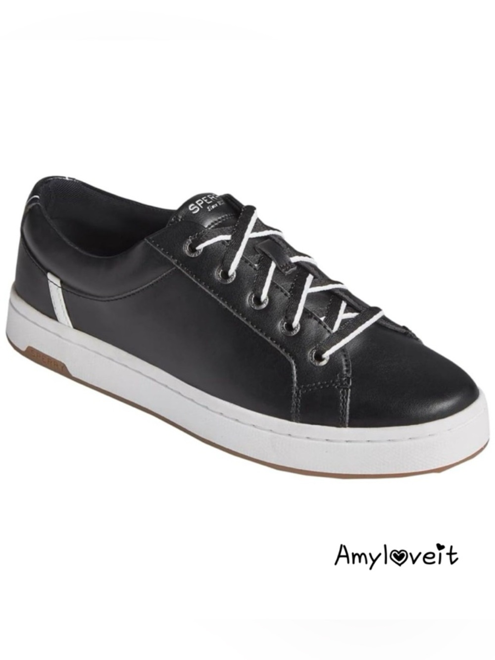 Sperry Top-Sider Charter LTT Leather Sneakers New #99